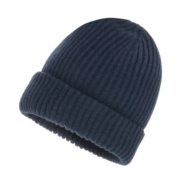  Impact AWARE™  Polylana® double knitted beanie - XD Collection navy