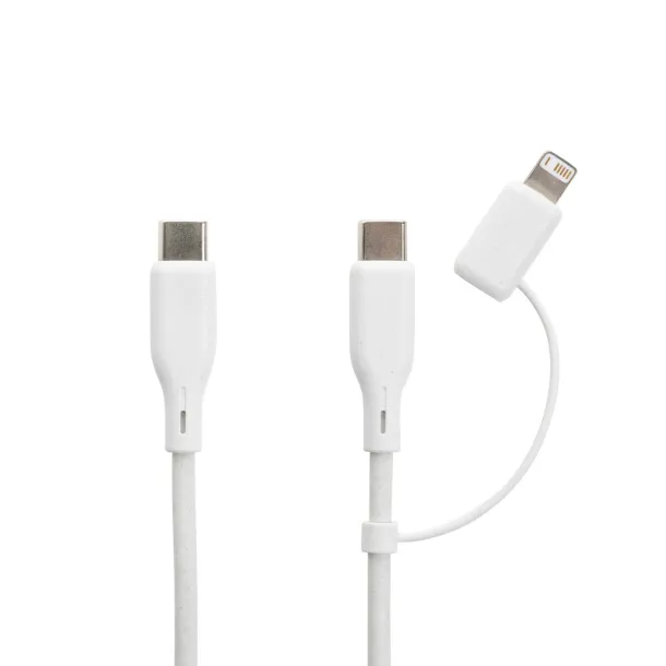 Boost 2-dijelni set za punjenje, 20W tip C, od RCS recikliranog PET-a - XD Collection Crna 