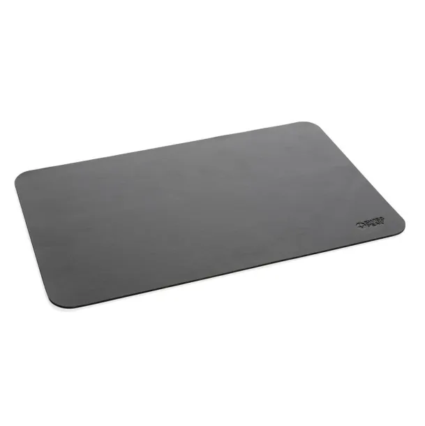  Swiss Peak GRS recycled PU mousepad - Swiss Peak Black 