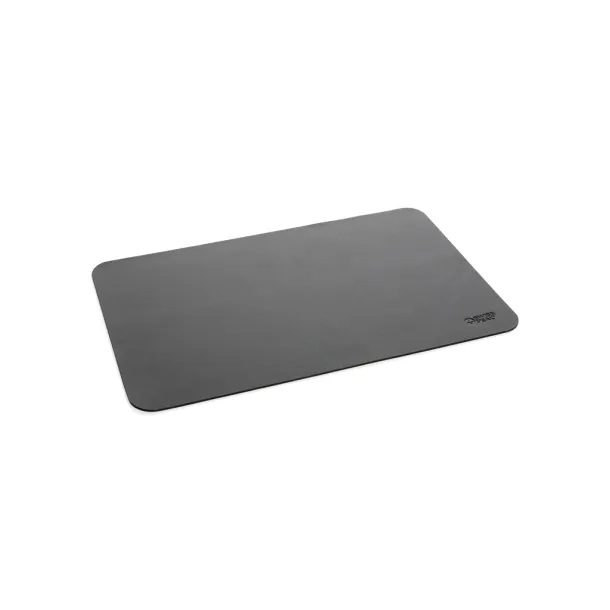  Swiss Peak GRS recycled PU mousepad - Swiss Peak Black 
