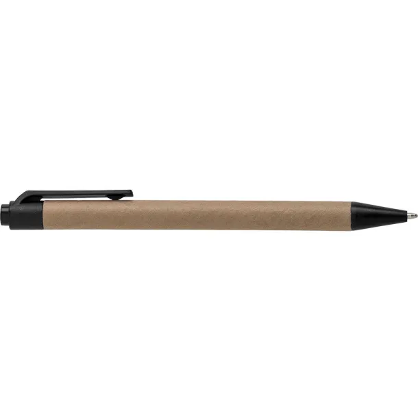  Memo holder, notebook, sticky notes, ball pen Crna