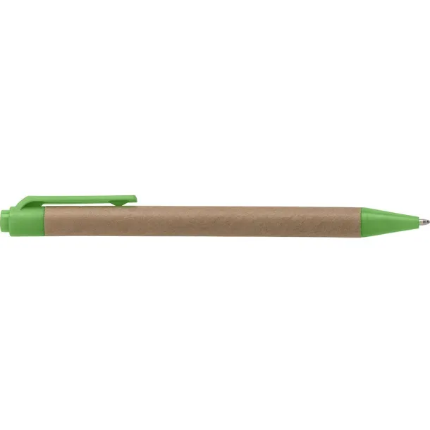  Memo holder, notebook, sticky notes, ball pen light green