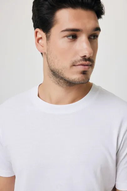  Iqoniq Bryce unisex kratka majica od recikliranog pamuka, 180 g/m² - iqoniq recycled white
