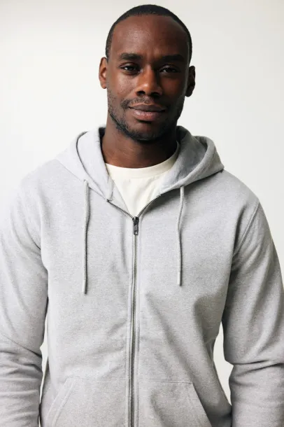  Iqoniq Abisko hoodie sa zatvaračem od recikliranog pamuka, 340 g/m² - iqoniq A69F99