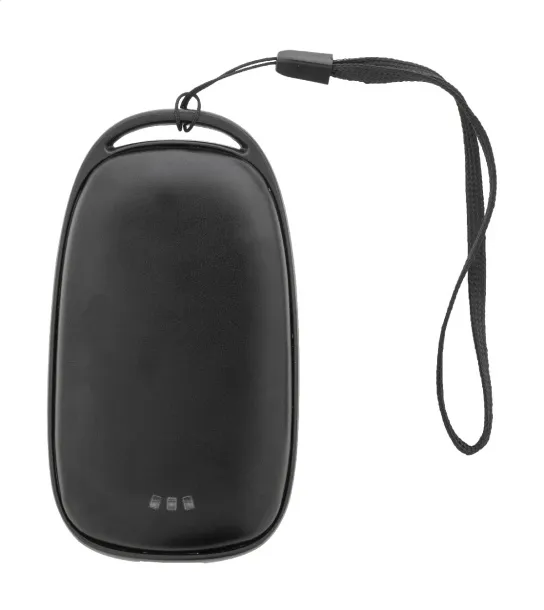 PowerPalm hand warmer power bank Black