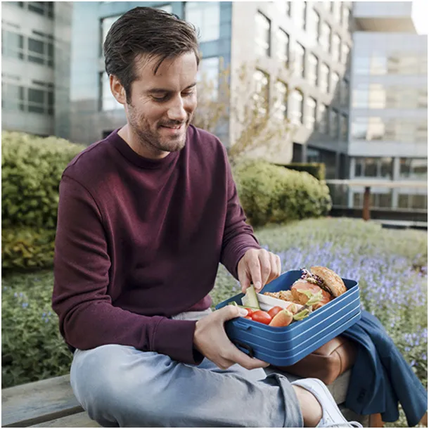 Take-a-break lunch box large - Mepal Red