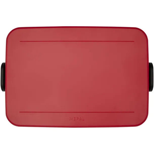 Take-a-break lunch box large - Mepal Red