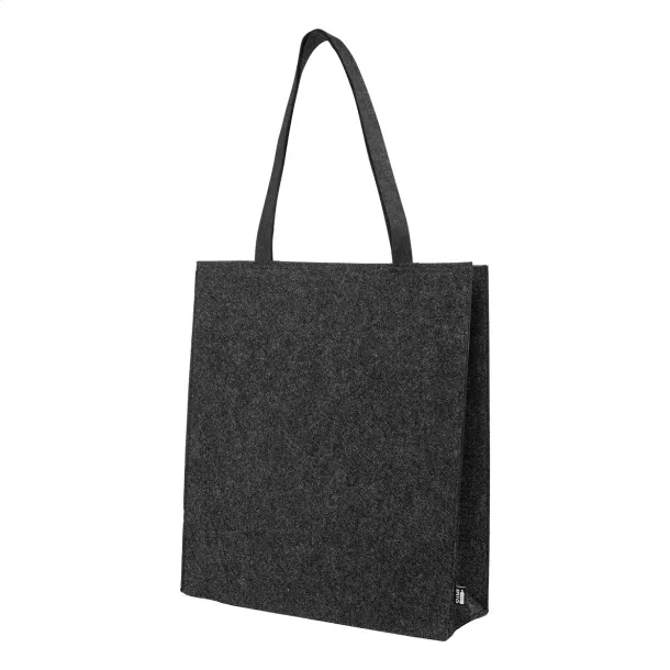 Refelt Shop Plus RPET shopping bag Dark grey