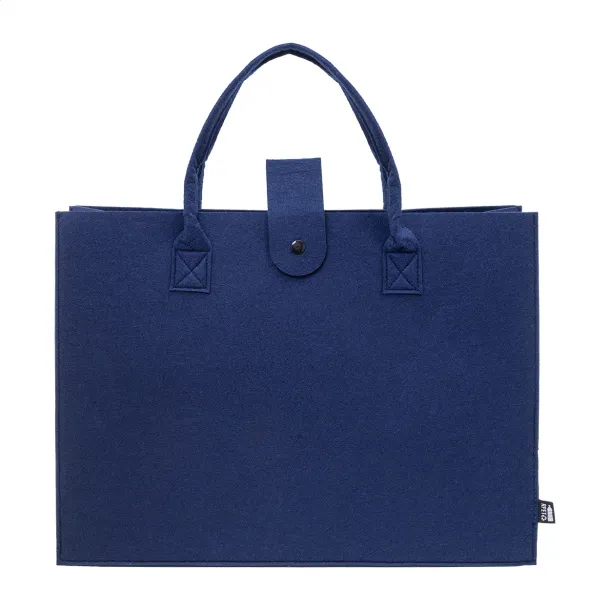Refelt Shop Lux RPET shopping bag Dark blue