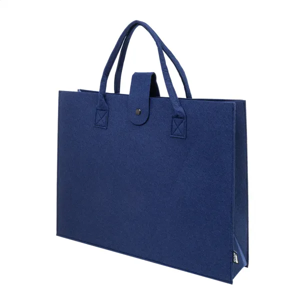 Refelt Shop Lux RPET shopping bag Dark blue