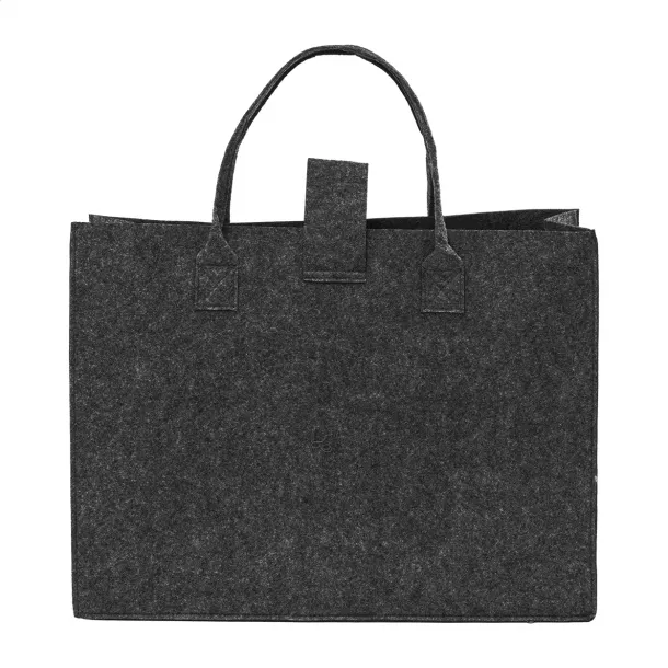Refelt Shop Lux RPET shopping bag Dark grey