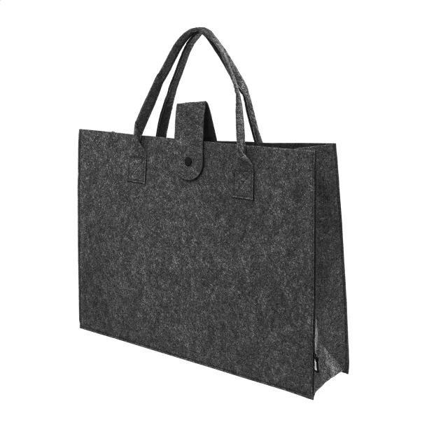 Refelt Shop Lux RPET shopping bag Dark grey