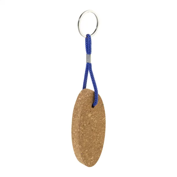 Cobuoy floating cork keyring Blue