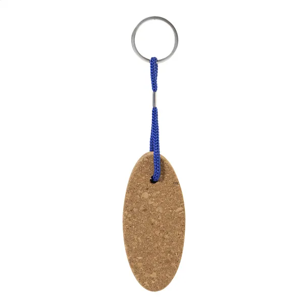 Cobuoy floating cork keyring Blue