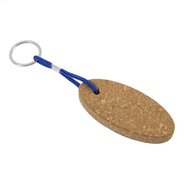 Cobuoy floating cork keyring Blue