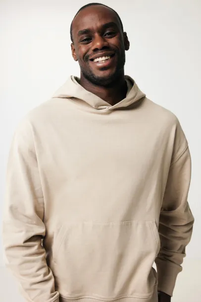  Iqoniq Yoho unisex hoodie od recikliranog pamuka, 340 g/m² - iqoniq desert