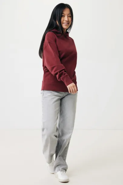  Iqoniq Yoho unisex hoodie od recikliranog pamuka, 340 g/m² - iqoniq burgundy