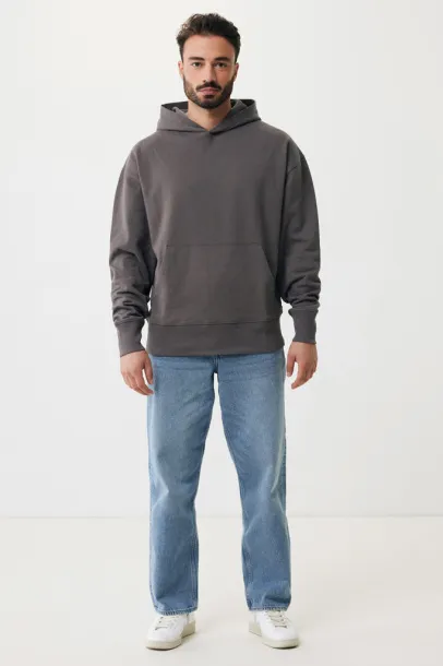  Iqoniq Yoho unisex hoodie od recikliranog pamuka, 340 g/m² - iqoniq anthracite