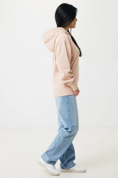  Iqoniq Yoho unisex hoodie od recikliranog pamuka, 340 g/m² - iqoniq peach nectar