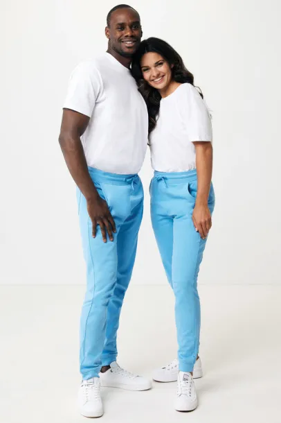  Iqoniq Cooper recycled cotton jogger - iqoniq tranquil blue