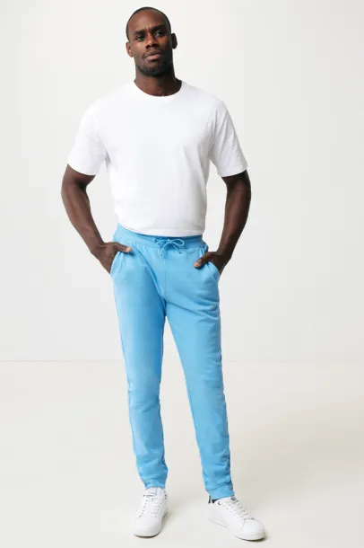  Iqoniq Cooper recycled cotton jogger - iqoniq tranquil blue