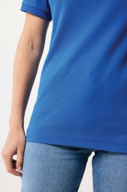  Iqoniq Yosemite recycled cotton pique polo - iqoniq Kraljevski plava