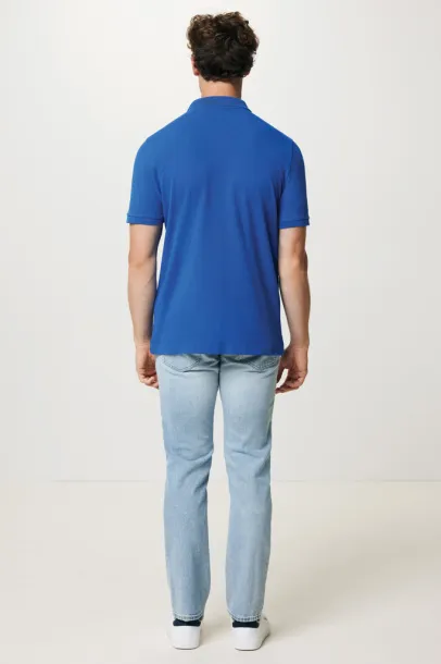  Iqoniq Yosemite recycled cotton pique polo - iqoniq Kraljevski plava