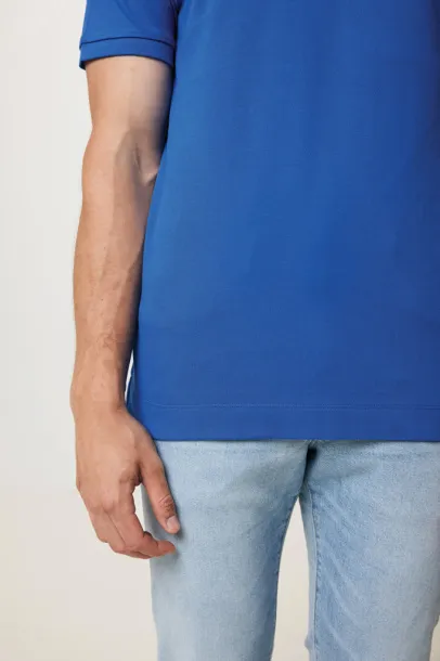  Iqoniq Yosemite recycled cotton pique polo - iqoniq Kraljevski plava