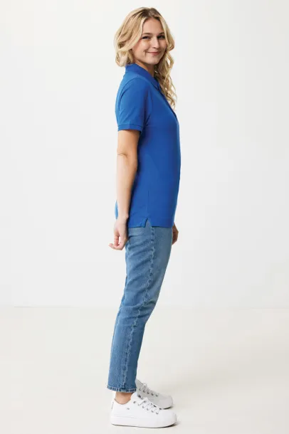  Iqoniq Yosemite recycled cotton pique polo - iqoniq Kraljevski plava