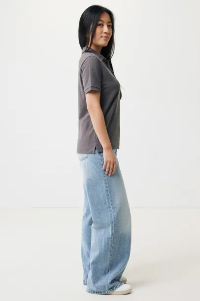  Iqoniq Yosemite recycled cotton pique polo - iqoniq anthracite