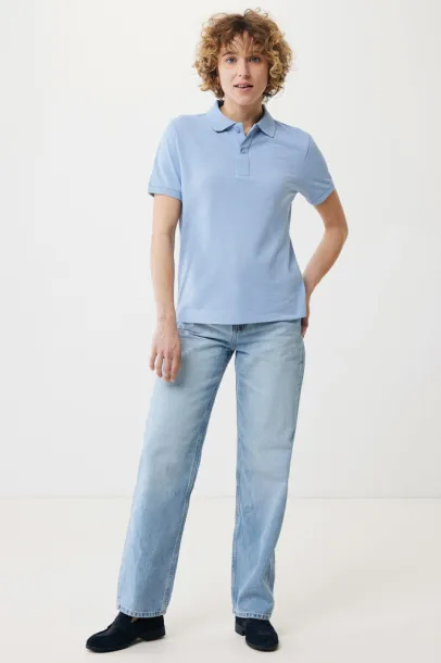  Iqoniq Yosemite recycled cotton pique polo - iqoniq sky blue