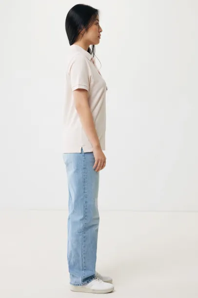  Iqoniq Yosemite recycled cotton pique polo - iqoniq cloud pink