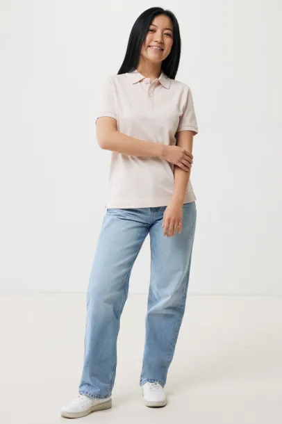  Iqoniq Yosemite recycled cotton pique polo - iqoniq cloud pink