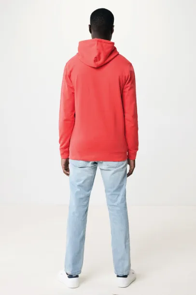  Iqoniq Jasper unisex hoodie od recikliranog pamuka, 340 g/m² - iqoniq luscious red