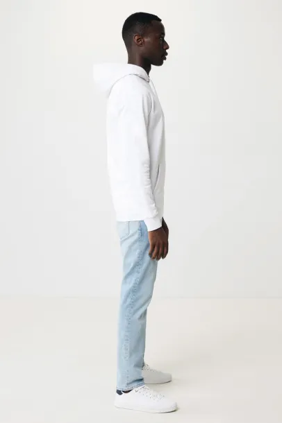  Iqoniq Jasper unisex hoodie od recikliranog pamuka, 340 g/m² - iqoniq recycled white