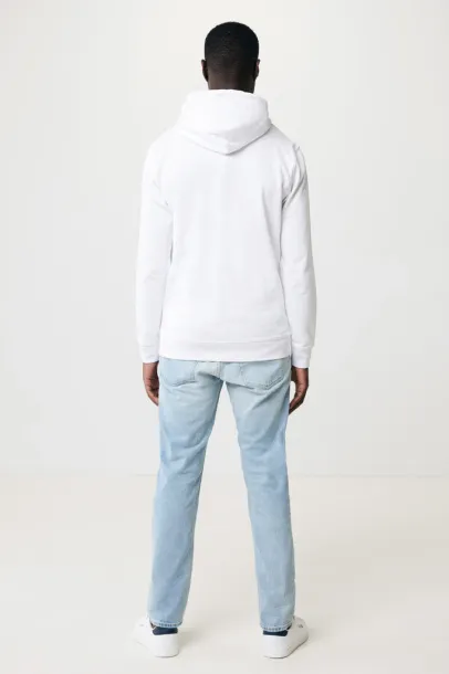  Iqoniq Jasper unisex hoodie od recikliranog pamuka, 340 g/m² - iqoniq recycled white
