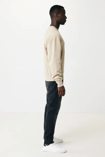  Iqoniq Kruger unisex relaxed recycled cotton crew neck - iqoniq desert