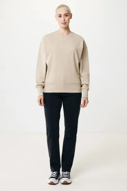  Iqoniq Kruger unisex relaxed recycled cotton crew neck - iqoniq desert