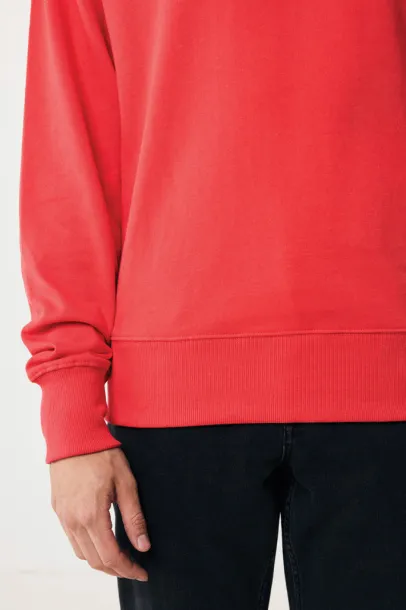  Iqoniq Kruger unisex opušteni pulover od recikliranog pamuka, 340 g/m² - iqoniq luscious red
