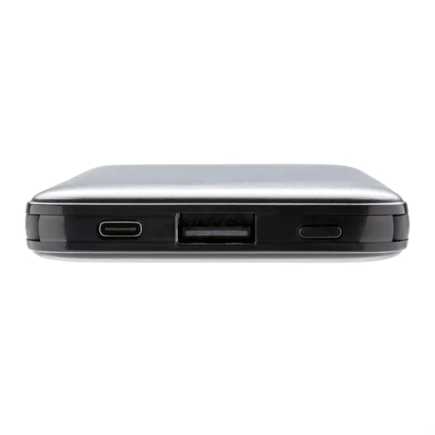  5.000 mAh Pocket Powerbank with integrated cables - XD Collection Black