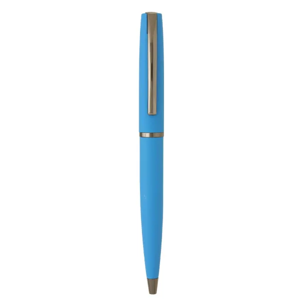 CONCORD Metal ball pen in a paper tube Turquoise