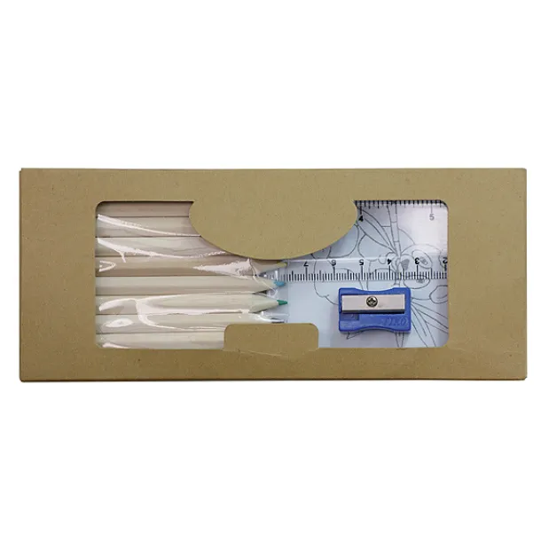 DECOR Colour pencils with colouring book - Stedman naturalny