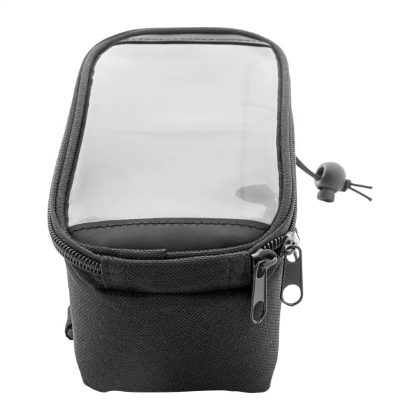 Velofon RPET bicycle mobile holder bag Black