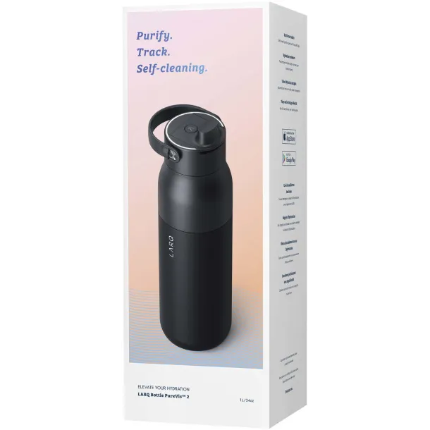 LARQ PureVis™ boca za vodu 2.0, 1000 ml - Larq Crna