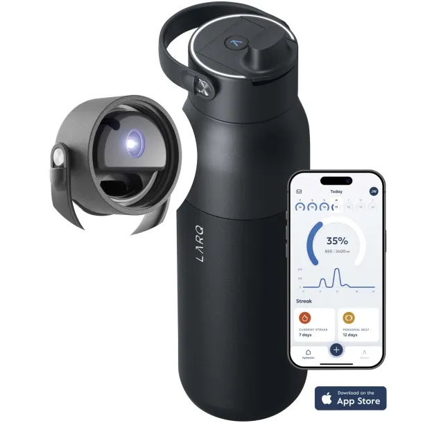 LARQ PureVis™ boca za vodu 2.0, 1000 ml - Larq Crna