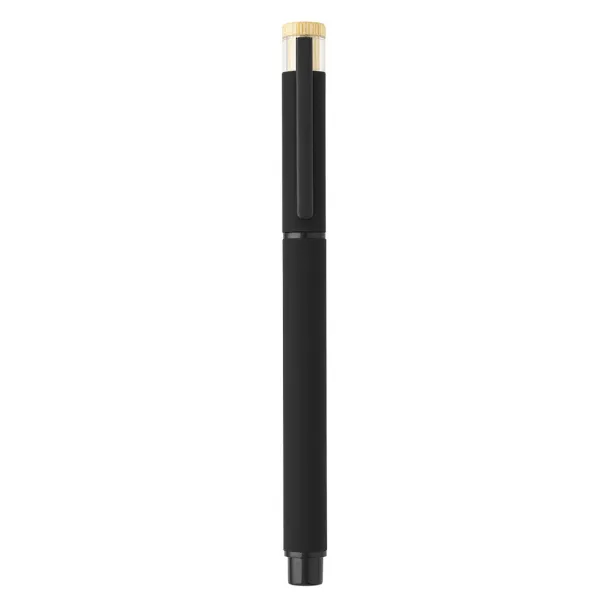 PRISMA Metal ball pen and roller pen set Black