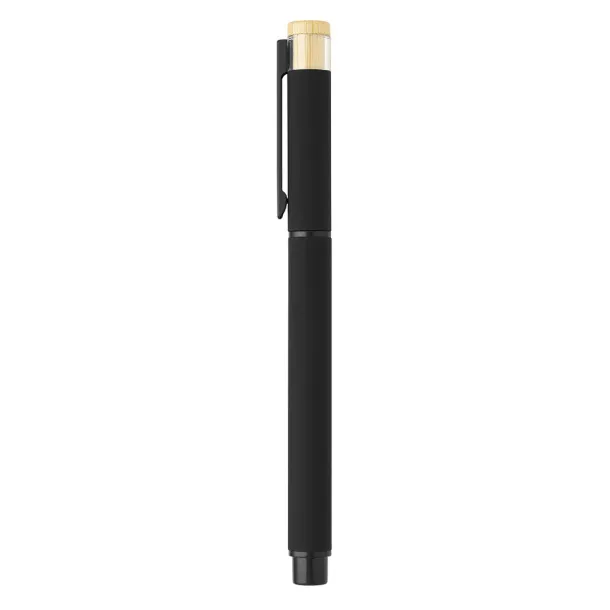 PRISMA Metal ball pen and roller pen set Black