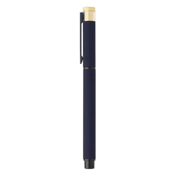PRISMA Metal ball pen and roller pen set Blue