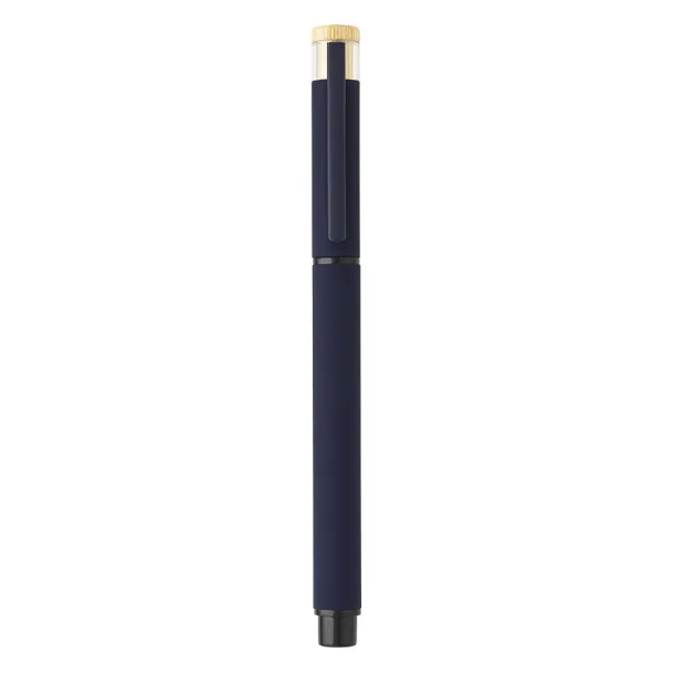 PRISMA Metal ball pen and roller pen set Blue