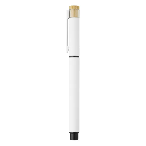 PRISMA Metal ball pen and roller pen set White